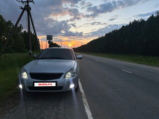 2009 Lada (ВАЗ) Priora I, серебристый, 170000 рублей, вид 1