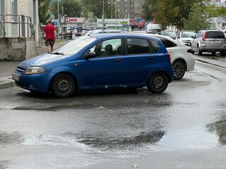 2004 Chevrolet Aveo I, синий, 190000 рублей, вид 4