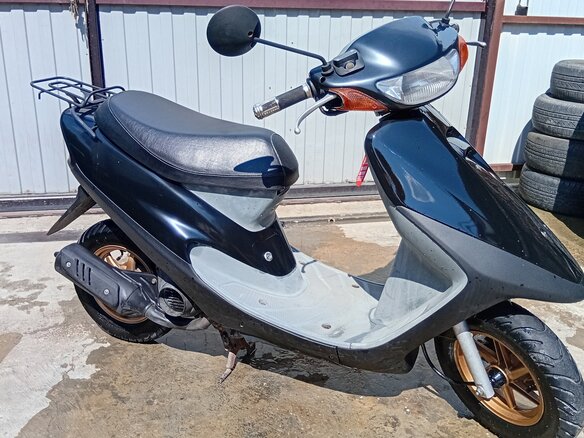 1999 Honda Tact, чёрный, 60000 рублей - вид 10