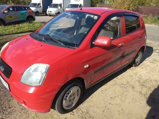 2006 Kia Picanto I, красный, 195000 рублей, вид 1
