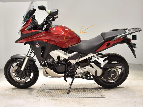 2017 Honda VFR 800X (Crossrunner), красный, 1234567 рублей - вид 37