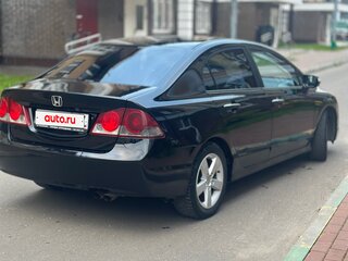 2008 Honda Civic VIII, чёрный, 620000 рублей, вид 3