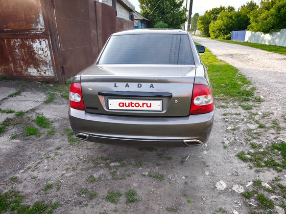 2016 Lada (ВАЗ) Priora I Рестайлинг, коричневый, 650000 рублей - вид 10