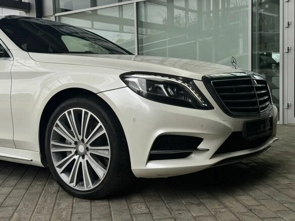 2016 Mercedes-Benz S-Класс 500 VI (W222, C217), белый - вид 8