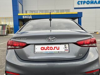 2017 Hyundai Solaris II, серый, 1250000 рублей, вид 3