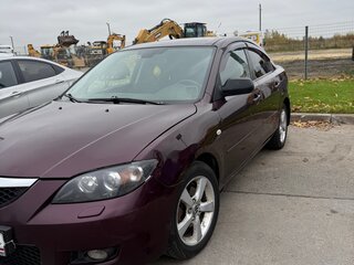 2006 Mazda 3 I (BK) Рестайлинг, пурпурный, 335000 рублей, вид 4