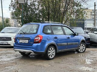 2017 Lada (ВАЗ) Kalina II, синий, 369000 рублей, вид 4