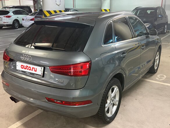 2016 Audi Q3 I (8U) Рестайлинг, серый, 1690000 рублей - вид 3