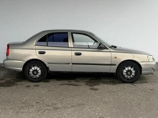 2007 Hyundai Accent ТагАЗ II, бежевый, 310000 рублей, вид 4