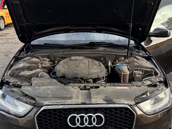 2013 Audi A4 IV (B8) Рестайлинг, коричневый - вид 1