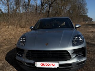 2020 Porsche Macan I Рестайлинг, серебристый, 4500000 рублей, вид 4