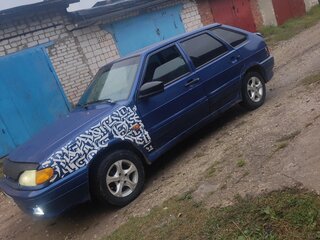 2007 Lada (ВАЗ) 2114, синий, 100000 рублей, вид 1
