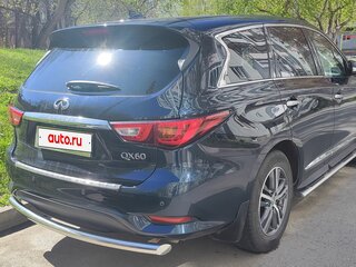 2017 Infiniti QX60 I Рестайлинг, синий, 2450000 рублей, вид 5