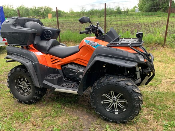 2014 CFMoto X8, оранжевый, 650000 рублей - вид 2