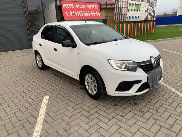 2019 Renault Logan II Рестайлинг, белый, 580800 рублей - вид 2