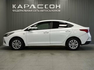 2020 Hyundai Solaris II Рестайлинг, белый, 940000 рублей, вид 5
