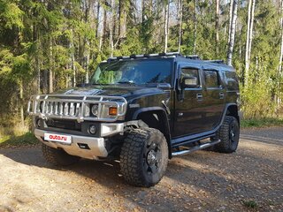 2007 Hummer H2 I, чёрный, 2650000 рублей, вид 2