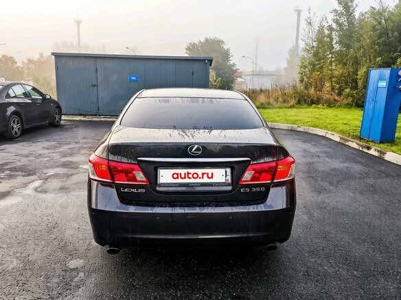 2010 Lexus ES 350 V Рестайлинг, чёрный - вид 2