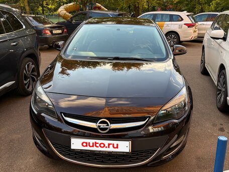 2014 Opel Astra J Рестайлинг, коричневый, 990000 рублей, вид 3
