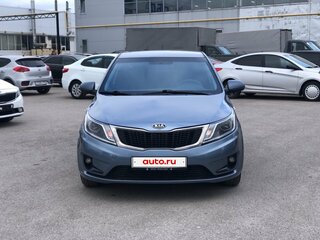 2014 Kia Rio 4-speed III, голубой, 790000 рублей, вид 3