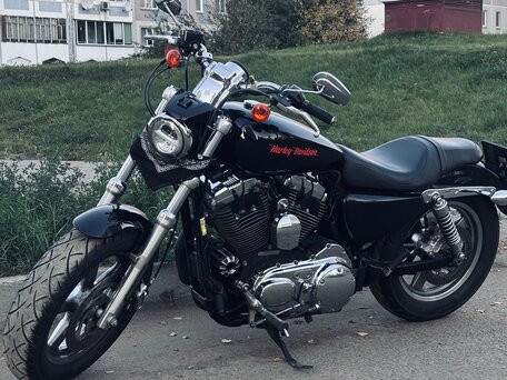 2015 Harley-Davidson Sportster 1200, чёрный, 750000 рублей, вид 3