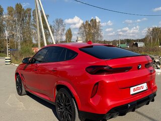 2021 BMW X6 M Competition III (F96), красный, 11500000 рублей, вид 3