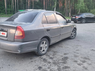2007 Hyundai Accent ТагАЗ II, серый, 425000 рублей, вид 3