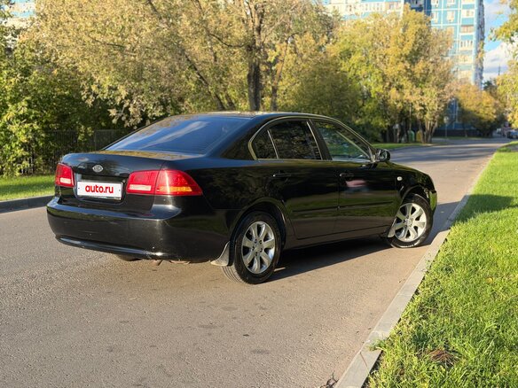 2008 Kia Magentis II, чёрный - вид 4