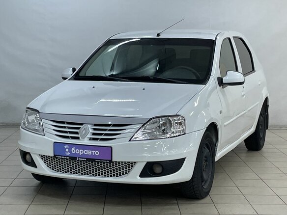 2010 Renault Logan I Рестайлинг, белый