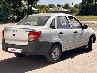 2013 Lada (ВАЗ) Granta I, серебристый, 215000 рублей, вид 3