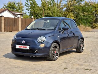 2008 Fiat 500 II, синий, 750000 рублей, вид 1