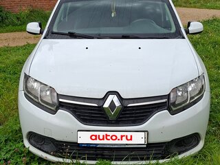 2017 Renault Logan II, белый, 800000 рублей, вид 2