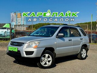 2009 Kia Sportage II Рестайлинг, серебристый, 739000 рублей, вид 2