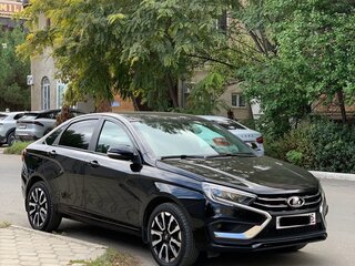 2024 Lada (ВАЗ) Vesta I Рестайлинг (NG), чёрный, 990000 рублей, вид 3