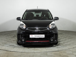 2015 Kia Picanto II Рестайлинг, чёрный, 1129700 рублей, вид 2