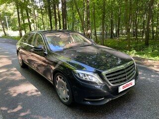 2017 Mercedes-Benz Maybach S-Класс 500 I (X222), чёрный, 3500000 рублей, вид 3