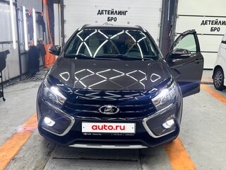 2018 Lada (ВАЗ) Vesta SW Cross I, коричневый, 900000 рублей, вид 1