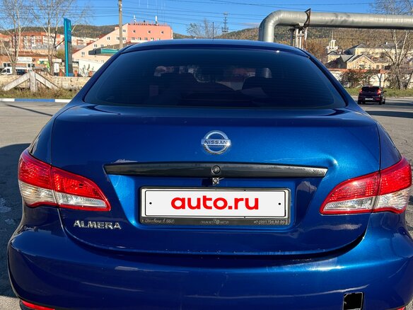 2014 Nissan Almera III (G15), синий, 510000 рублей - вид 2