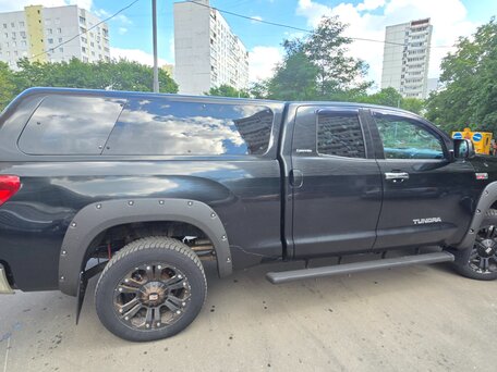 2012 Toyota Tundra Double Cab II, чёрный, 3500000 рублей, вид 4