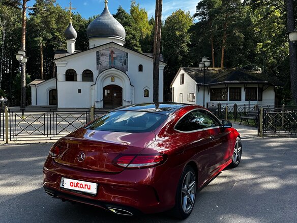2017 Mercedes-Benz C-Класс 180 IV (W205), красный, 2900000 рублей - вид 3