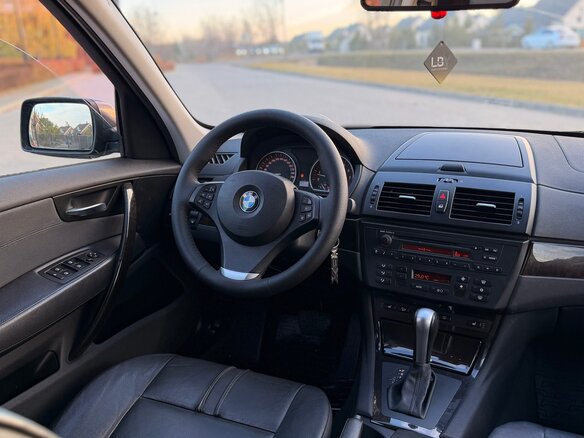 2008 BMW X3 25i I (E83) Рестайлинг, чёрный, 950000 рублей - вид 23