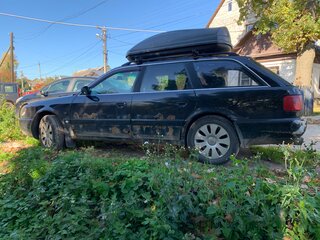 1996 Audi A6 I (C4), чёрный, 350000 рублей, вид 4