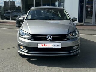 2017 Volkswagen Polo V Рестайлинг, серебристый, 1200000 рублей, вид 4