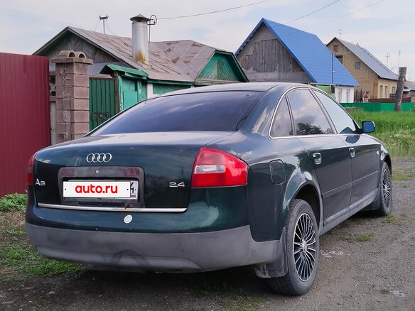 1998 Audi A6 II (C5), зелёный, 300000 рублей - вид 2