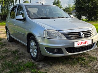 2011 Renault Logan I Рестайлинг, серый, 399999 рублей, вид 4