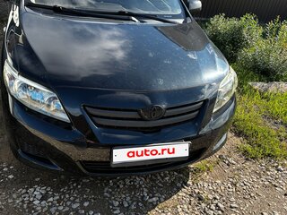 2007 Toyota Corolla X (E140, E150), чёрный, 645000 рублей, вид 3