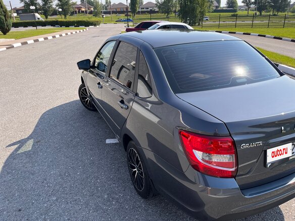 2025 Lada (ВАЗ) Granta I Рестайлинг, серый, 890000 рублей - вид 9