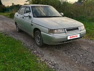 2002 Lada (ВАЗ) 2110, серебристый, 105000 рублей, вид 4