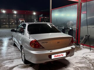 2008 Kia Spectra I Рестайлинг 2, серебристый, 295000 рублей, вид 5