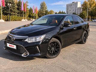 2017 Toyota Camry US Market VII (XV50) Рестайлинг, чёрный, 2690000 рублей, вид 1
